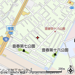 埼玉県春日部市増富270-17周辺の地図