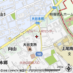 埼玉県上尾市大谷本郷980周辺の地図