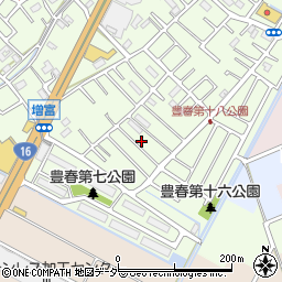 埼玉県春日部市増富270周辺の地図