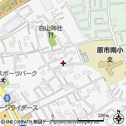 埼玉県上尾市原市3966-7周辺の地図
