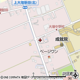 埼玉県春日部市上大増新田220周辺の地図