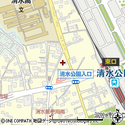 千葉県野田市清水419周辺の地図