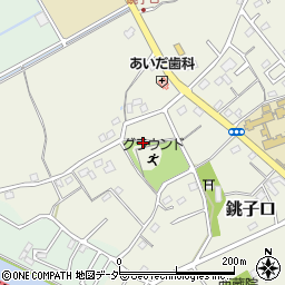 埼玉県春日部市銚子口497周辺の地図