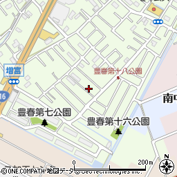 埼玉県春日部市増富267周辺の地図