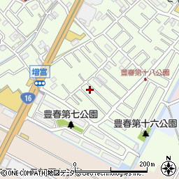 埼玉県春日部市増富270-9周辺の地図