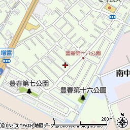 埼玉県春日部市増富266周辺の地図