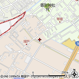 埼玉県春日部市増戸631周辺の地図