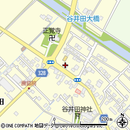 筑波銀行伊奈板橋支店周辺の地図