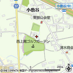 埼玉県上尾市小敷谷404周辺の地図
