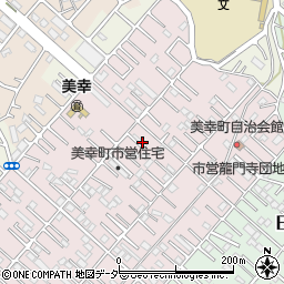 埼玉県さいたま市岩槻区美幸町周辺の地図