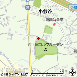 埼玉県上尾市小敷谷407周辺の地図