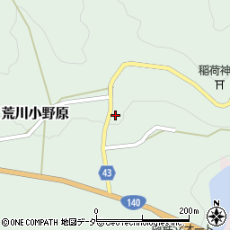 埼玉県秩父市荒川小野原276周辺の地図