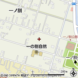 埼玉県春日部市一ノ割1218周辺の地図