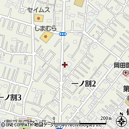 埼玉県春日部市一ノ割2丁目1-29周辺の地図