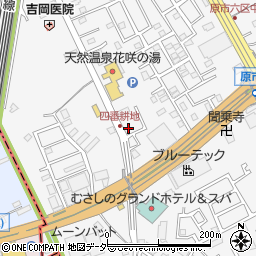埼玉県上尾市原市585-5周辺の地図