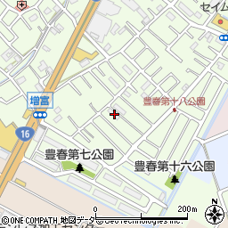 埼玉県春日部市増富269周辺の地図