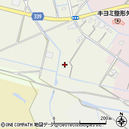 埼玉県比企郡川島町曲師周辺の地図
