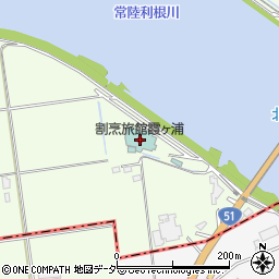 割烹旅館霞ヶ浦周辺の地図