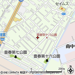 埼玉県春日部市増富262-6周辺の地図