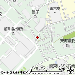茨城県守谷市立沢2048-8周辺の地図