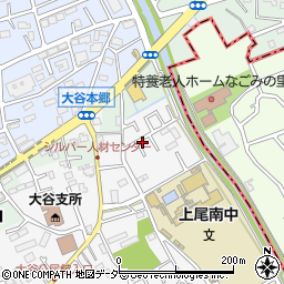 埼玉県上尾市大谷本郷914-9周辺の地図