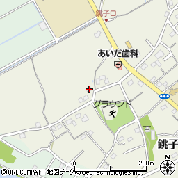 埼玉県春日部市銚子口377周辺の地図