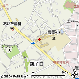 埼玉県春日部市銚子口1087周辺の地図