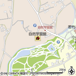 上尾市自然学習館周辺の地図