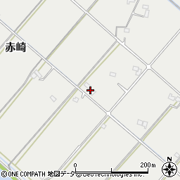 埼玉県春日部市赤崎673周辺の地図