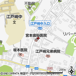 筑波銀行江戸崎西支店周辺の地図
