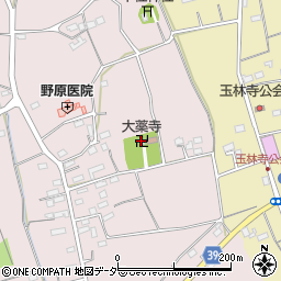 大薬寺周辺の地図