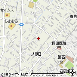 埼玉県春日部市一ノ割2丁目2-30周辺の地図