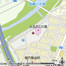 埼玉県坂戸市粟生田周辺の地図