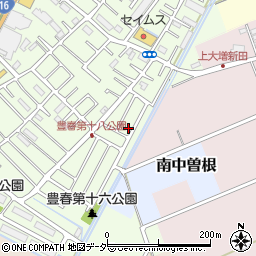 埼玉県春日部市増富243-159周辺の地図