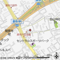埼玉県上尾市原市4139-12周辺の地図
