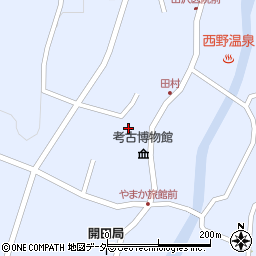 木曽町　山下家住宅周辺の地図