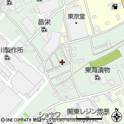 茨城県守谷市立沢2048-5周辺の地図