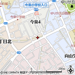 埼玉県上尾市壱丁目北1周辺の地図