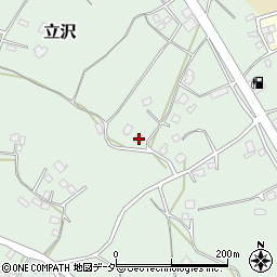 茨城県守谷市立沢1124周辺の地図