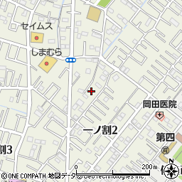 埼玉県春日部市一ノ割2丁目1-66周辺の地図