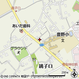 埼玉県春日部市銚子口1211周辺の地図