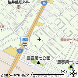埼玉県春日部市増富290周辺の地図