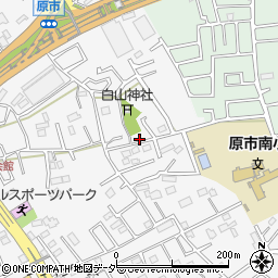 埼玉県上尾市原市3957周辺の地図