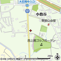 埼玉県上尾市小敷谷398周辺の地図