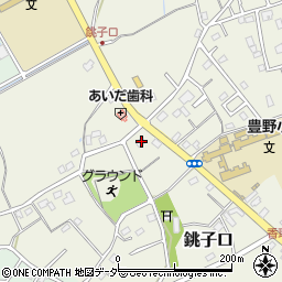 埼玉県春日部市銚子口506周辺の地図