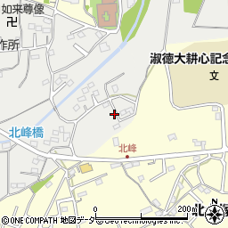 埼玉県坂戸市北峰257周辺の地図