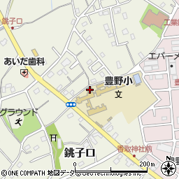 埼玉県春日部市銚子口1150周辺の地図