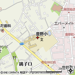 埼玉県春日部市銚子口1108周辺の地図