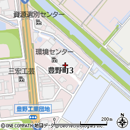埼玉県春日部市豊野町3丁目周辺の地図