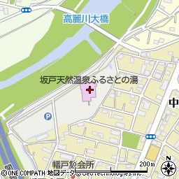 埼玉県坂戸市粟生田40周辺の地図
